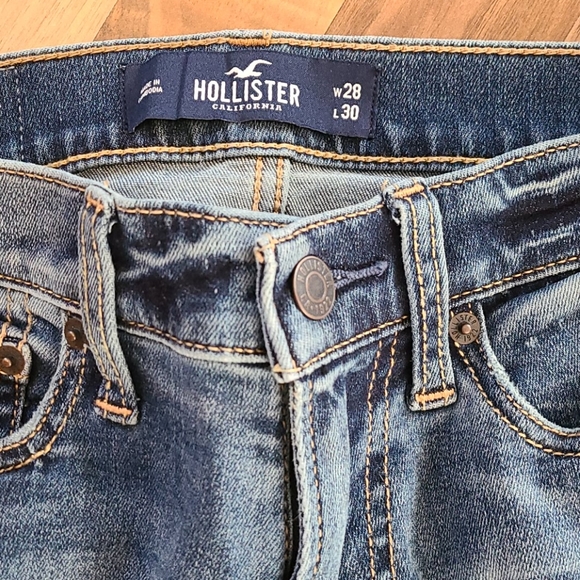 Mens Hollister jeans size 28x30 - Picture 2 of 4